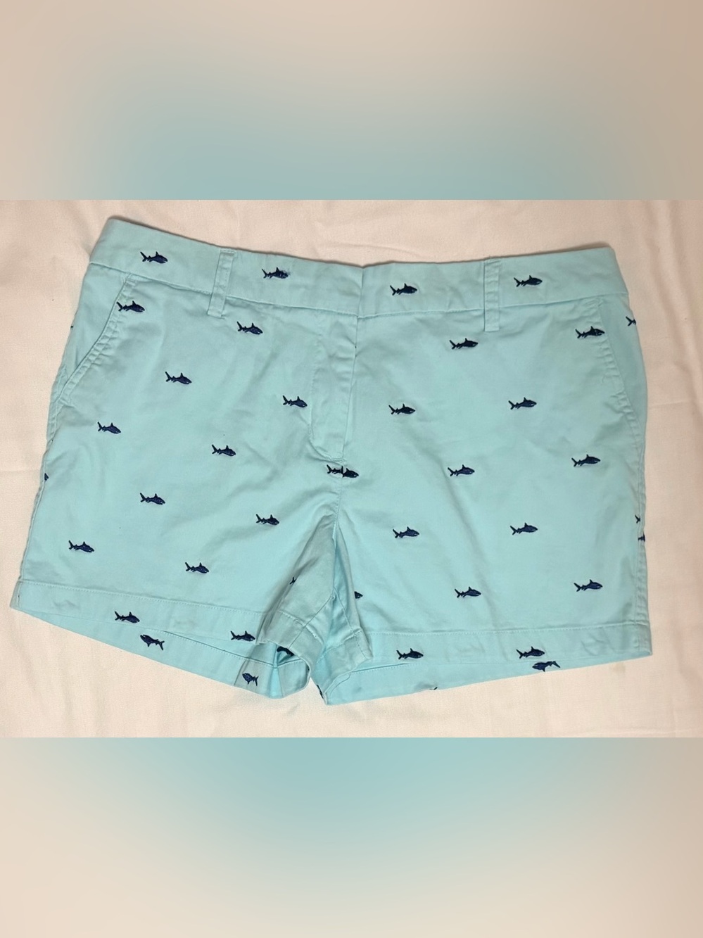 British Khaki Mint Green Women’s Shorts- Size 12